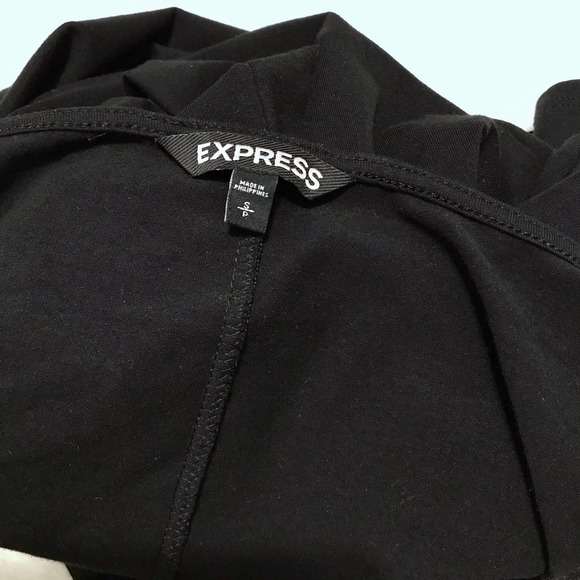 ❌SOLD❌ Express Black Long Sleeves Dress Women S - Picture 9 of 10